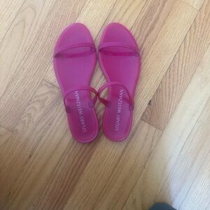 Stuart Weitzman Fuchsia Sandals